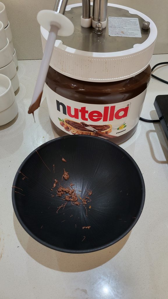 A giant tub of nutella. Nothing is better for a teen friendly destination